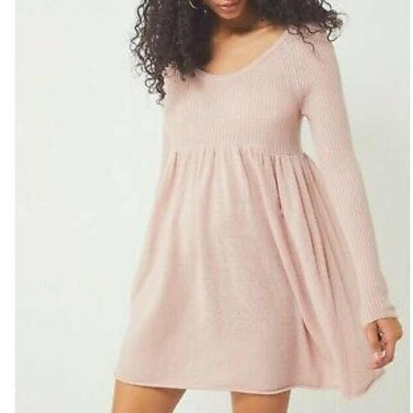 Free People Dresses & Skirts - Free People The Luxe Sweater Babydoll Dress Medium